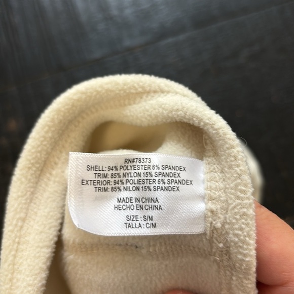 Polar Sport - Balaclava Full Face Mask Ski Hood - Cream Fleece - Size S/M - Picture 2 of 6